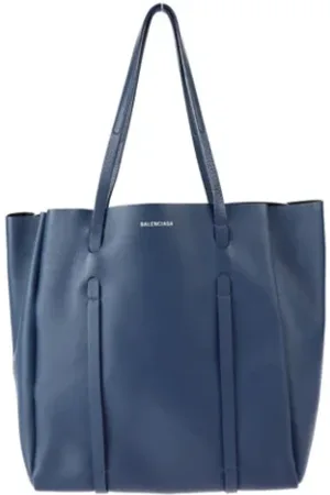 Balenciaga Dames, Pre-owned, Blauw, Maat: ONE Size Leer