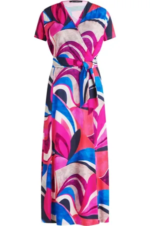 Betty Barclay Dames, Jurken, Veelkleurig, Maat: 4XL Jersey