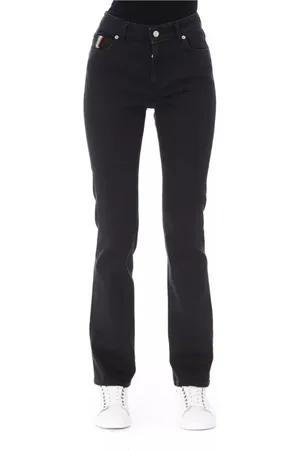 BALDININI Dames, Jeans, Zwart, Maat: W28 Katoen