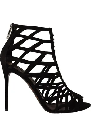 Dolce & Gabbana Dames, Schoenen, Zwart, Maat: 41 EU Suède