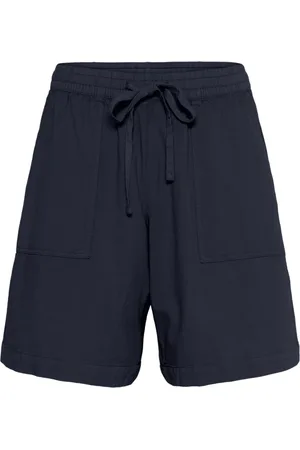 Kaffe Dames, Korte broeken, Blauw, Maat: M Katoen