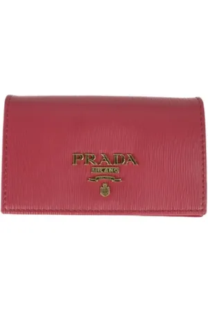 Prada Dames, Pre-owned, Roze, Maat: ONE Size Leer