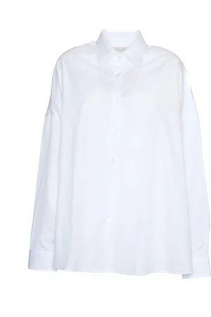 DRIES VAN NOTEN Dames, Blouses & Shirts, Wit, Maat: S Katoen