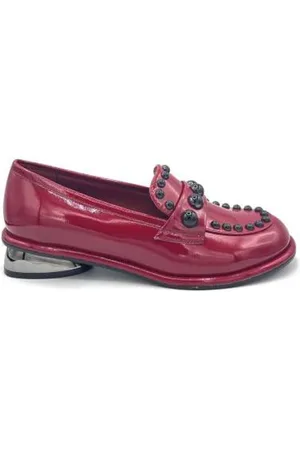 Jeannot Dames, Schoenen, Rood, Maat: 37 EU Leer