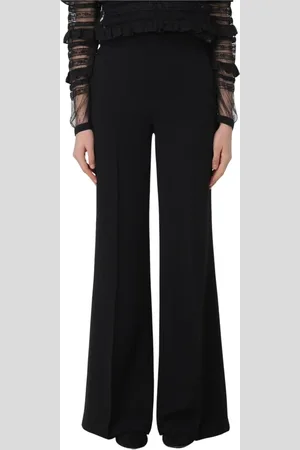 Twin-Set Dames, Broeken, Zwart, Maat: L