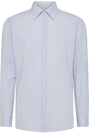 Xacus Heren, Overhemden, Blauw, Maat: 3XL
