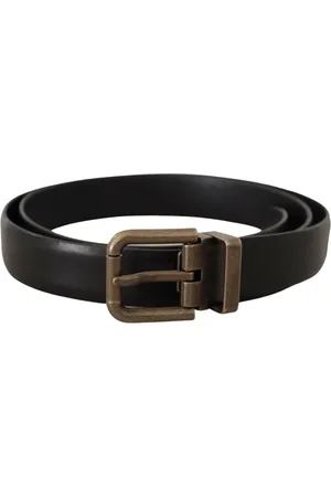 Dolce & Gabbana Heren, Accessoires, Zwart, Maat: 90 CM Leer