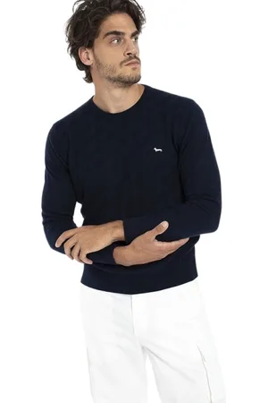 HARMONT&BLAINE Heren, Sweatshirts & Hoodies, Blauw, Maat: 2XL Katoen