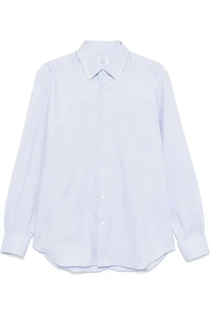 MAZZARELLI Heren, Overhemden, Blauw, Maat: 3XL Katoen
