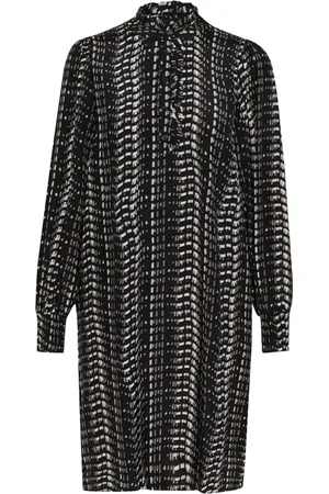 Kaffe Dames, Jurken, Zwart, Maat: 2XL