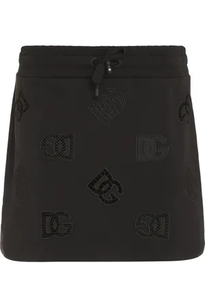 Dolce & Gabbana Dames, Rokken, Zwart, Maat: 2XS Katoen