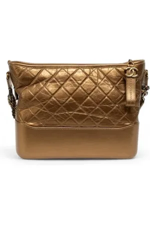 CHANEL Dames, Pre-owned, Bruin, Maat: ONE Size Leer