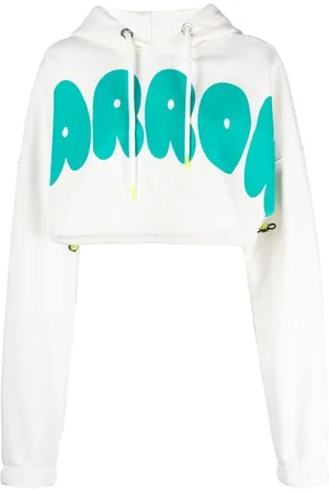 BARROW Dames, Sweatshirts & Hoodies, Wit, Maat: M
