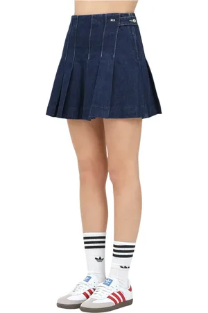 Tommy Hilfiger Dames, Rokken, Blauw, Maat: XS Denim