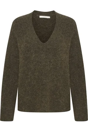 Gestuz Dames, Truien, Groen, Maat: M Wol