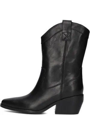 NOTRE-V Dames, Schoenen, Zwart, Maat: 39 EU Leer
