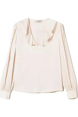 Twin-Set Dames, Blouses & Shirts, , Maat: L Satijn