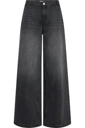 Sofie Schnoor Dames, Jeans, Zwart, Maat: S