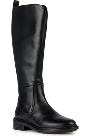 Geox Dames, Schoenen, Zwart, Maat: 36 EU Leer