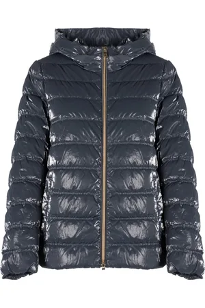 Geox Dames, Jassen, Blauw, Maat: 4XS Leer