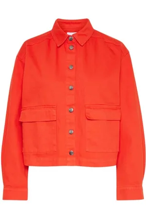Saint Tropez Dames, Jassen, Rood, Maat: 2XL Denim