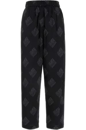 Giorgio Armani Dames, Broeken, Veelkleurig, Maat: 2XS Zijde