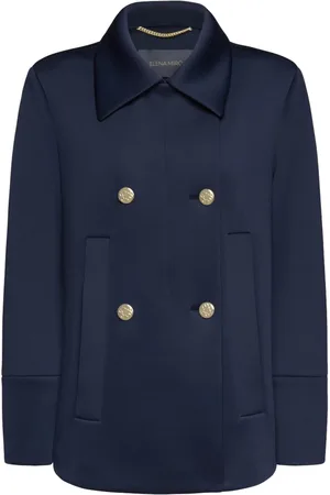 Elena Miro Dames, Jassen, Blauw, Maat: XL
