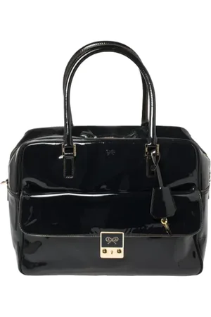 Anya Hindmarch Dames, Pre-owned, Zwart, Maat: ONE Size Leer