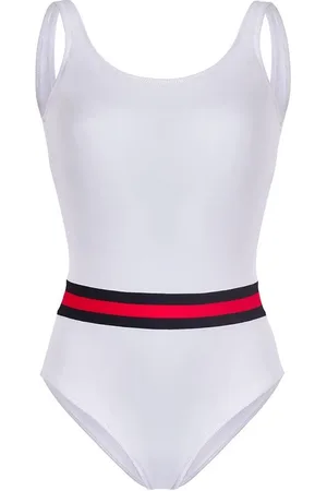 Inès de la Fressange Dames, Badkleding, Wit, Maat: XL Polyamide
