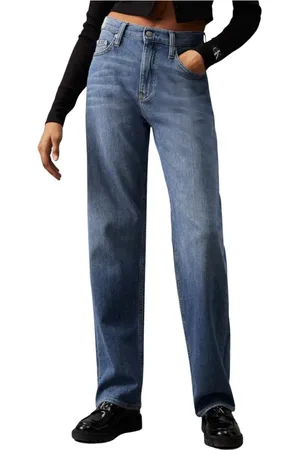 Calvin Klein Dames, Jeans, Blauw, Maat: W28 Denim