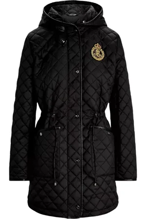 Ralph Lauren Dames, Mantels, Zwart, Maat: XS Poliester