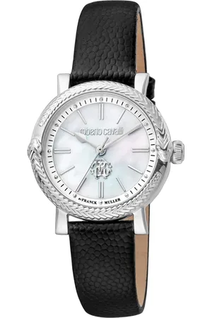 Roberto Cavalli Dames, Accessoires, Zwart, Maat: ONE Size Leer