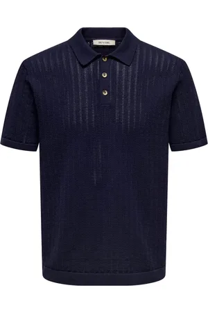 Only & Sons Heren, Tops, Blauw, Maat: M