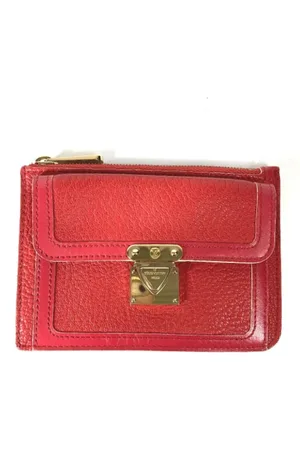 LOUIS VUITTON Dames, Pre-owned, Rood, Maat: ONE Size Leer