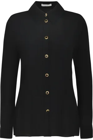 Alessandra Rich Dames, Blouses & Shirts, Zwart, Maat: S