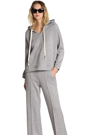 Masons Dames, Sweatshirts & Hoodies, Grijs, Maat: L Jersey