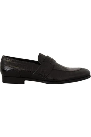 Dolce & Gabbana Heren, Schoenen, Zwart, Maat: 44 EU Leer