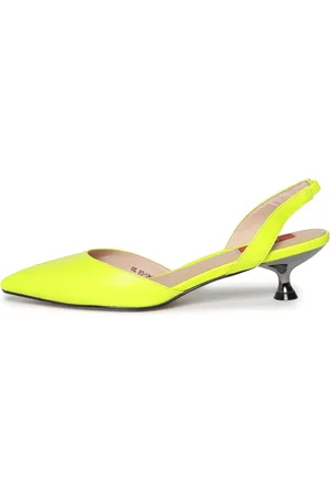 CESARE GASPARI Dames, Schoenen, Groen, Maat: 38 EU Leer