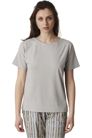 ALPHA STUDIO Dames, Tops, Grijs, Maat: XL Jersey