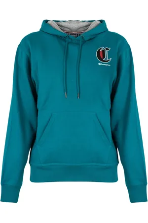 Champion Heren, Sweatshirts & Hoodies, Blauw, Maat: 2XL Katoen