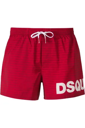 Dsquared2 Heren, Badkleding, Rood, Maat: XL