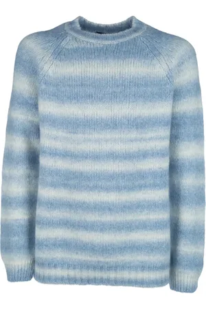 Daniele Fiesoli Heren, Truien, Blauw, Maat: S Wol