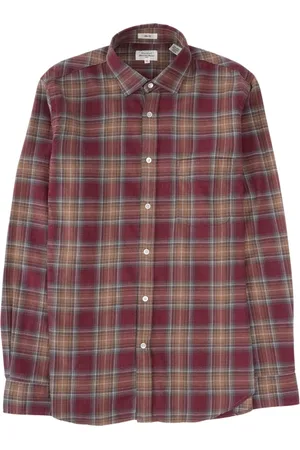 HARTFORD Heren, Overhemden, Rood, Maat: 2XL Katoen