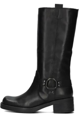 NOTRE-V Dames, Schoenen, Zwart, Maat: 37 EU Zijde