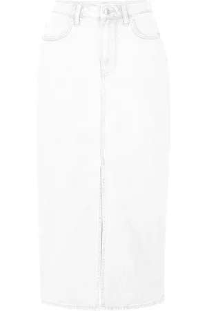 Rich & Royal Dames, Rokken, Wit, Maat: W31 Denim