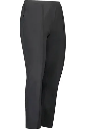 Plus Basics Dames, Broeken, Zwart, Maat: 2XL