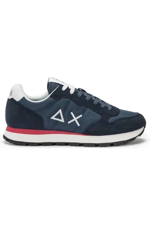 sun68 Heren, Schoenen, Blauw, Maat: 43 EU Suède
