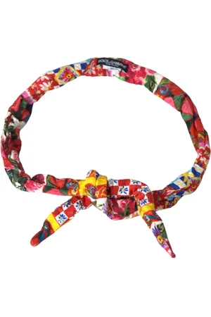 Dolce & Gabbana Dames, Accessoires, Veelkleurig, Maat: XS Katoen