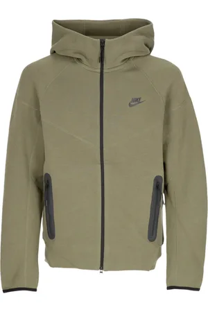 Nike Heren, Sweatshirts & Hoodies, Groen, Maat: M Fleece