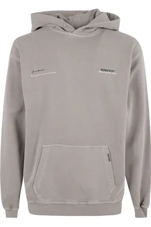 Represent Heren, Sweatshirts & Hoodies, Grijs, Maat: M Katoen